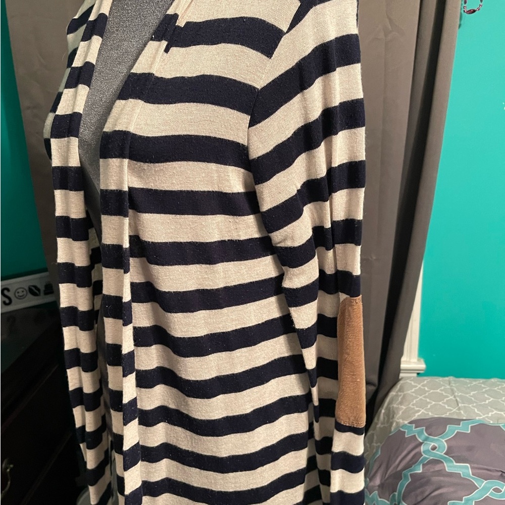 Striped cardigan